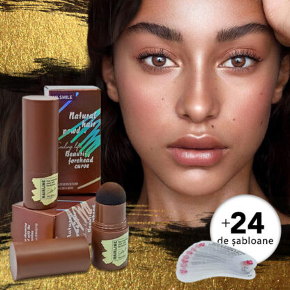 Set pentru modelarea sprâncenelor (șabloane + pigment)