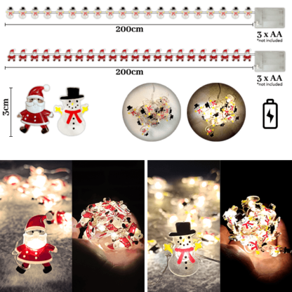 Lumini de sărbători “Santastring” - PREȚ SPECIAL
