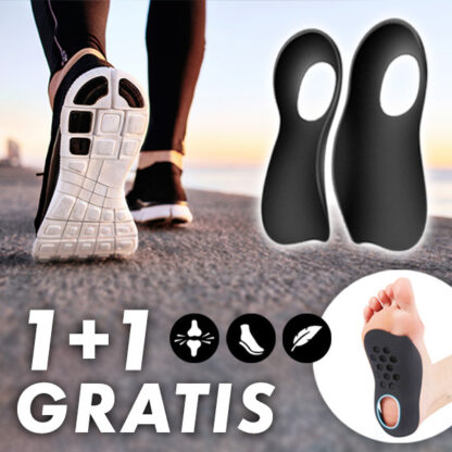 Talpă plată pentru picioare 2 bucăți + 2 bucăți GRATIS