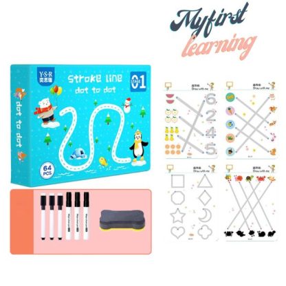 Set cu exerciții interactive pentru copii "My first learning" 1+1 GRATIS
