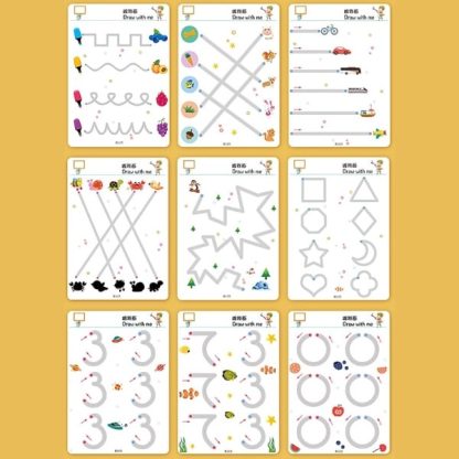 Set cu exerciții interactive pentru copii "My first learning" 1+1 GRATIS