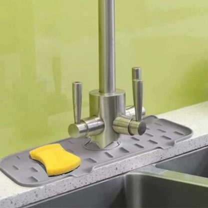 2 în 1 Raft Silicon pentru protejarea chiuvetei