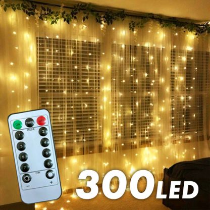 Perdea LED strălucitoare
