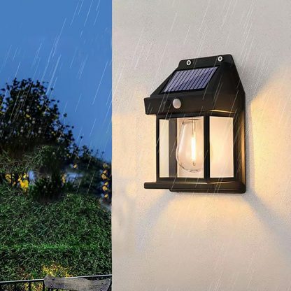 Lumină de perete solară GlowBright