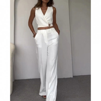 Top alb elegant