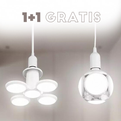 Lampă solară de încărcare de urgență 1+1 GRATIS