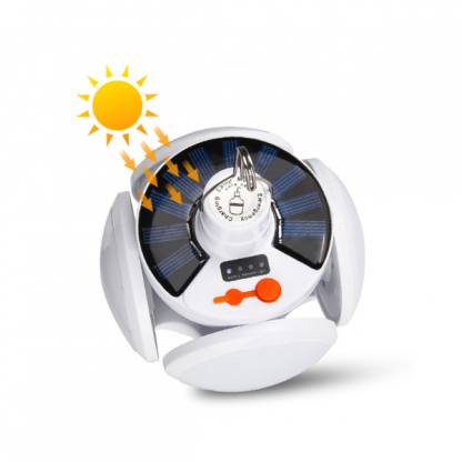 Lampă solară de încărcare de urgență 1+1 GRATIS
