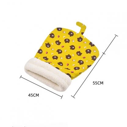Sac de dormit CozyNest pentru pisici