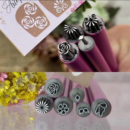Set de ștampile NailArt 15+15 GRATIS