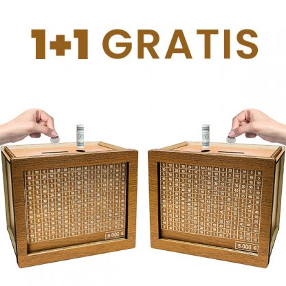 SparBox™ Banca pentru purceluși 1+1 GRATIS