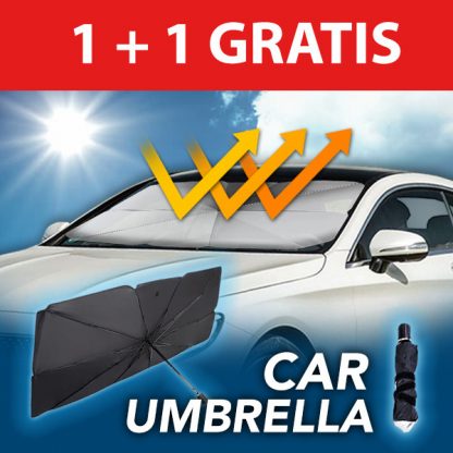 Parasolar pentru parbriz – Carbrella 1+1 GRATIS