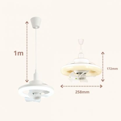 Ventilator cu iluminat - LightFan