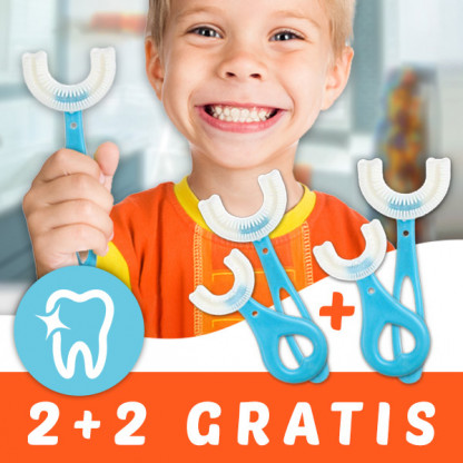 Periuță de dinți cu formă inovatoare 2+2 GRATIS (4 buc.)